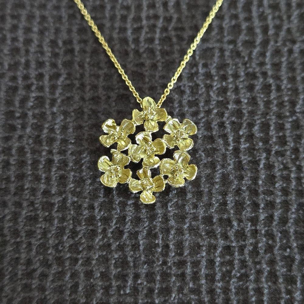MESH "Lil Garden"💐 Pendant Necklace - NIB - Picture 15 of 16